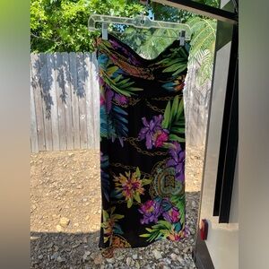 Strapless summer dress